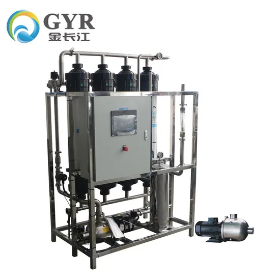 Neue Innovation 4t Wasseraufbereitungsmaschine mit Umkehrosmose-Ultrafiltrationssystem