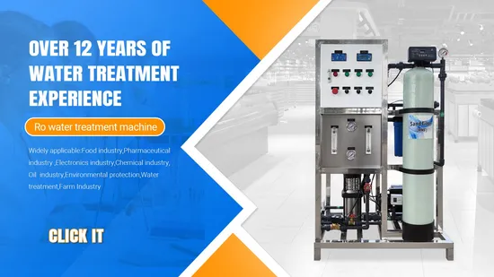 125lph Wasseraufbereitungsanlage Ultrafiltrationssystem
