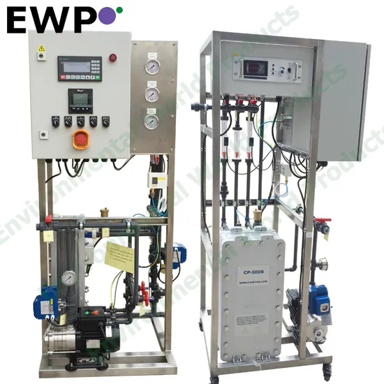 Ewp-Elektrodeionisierungssystem (EDI) für RO-Containersysteme