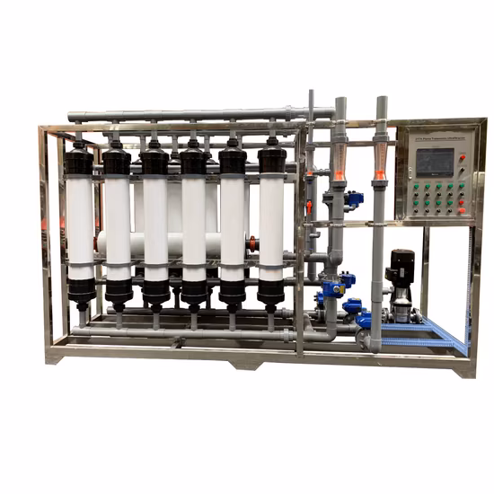 21 tph Ultrafiltration UF-System Mineralwasseraufbereitungsanlage