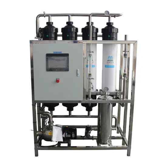 Ultrafiltrations-Wasseraufbereitungsfiltersystem für 4t RO-Umkehrosmose-Wasserreinigungsanlage in Katar