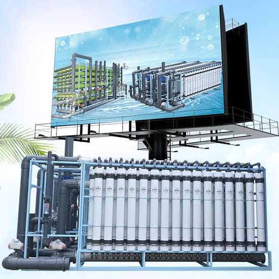 Fabrik-Ultrafiltrationssystem zur Wiederverwendung von Wasser mit hoher Rückgewinnungsrate