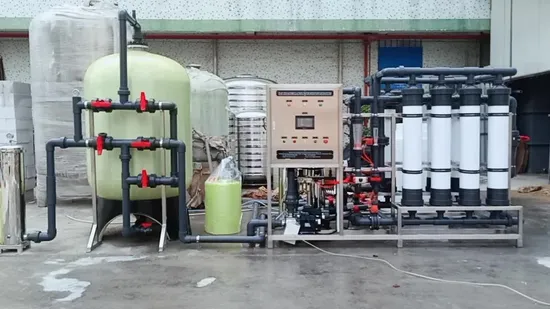 8 t/h Abwasser-Mineralwasserreiniger Ultrafiltrationsmodule Behandlung RO-System