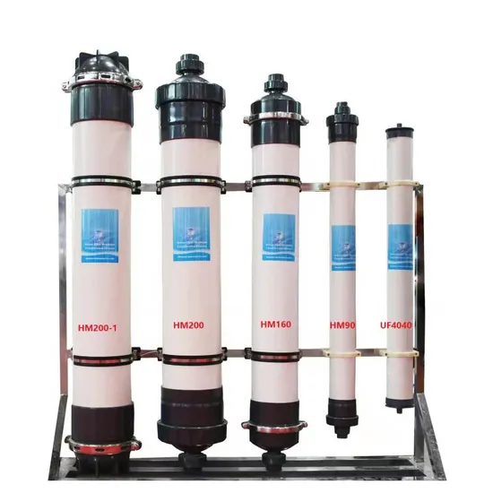 Zuverlässiges Ultrafiltrationssystem für optimale Wasserqualitätskontrolle