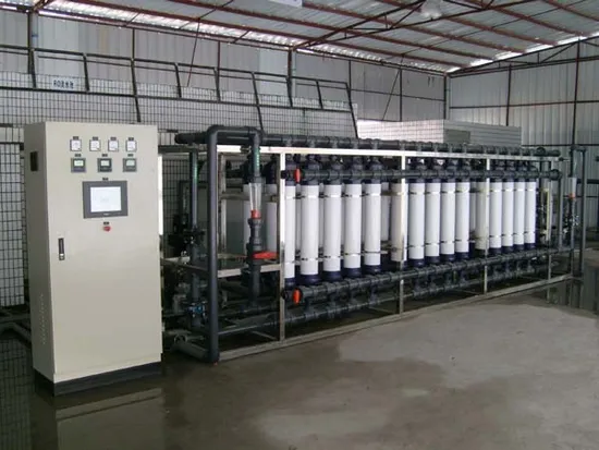 Ultrafiltrationsanlagen Container Wasseraufbereitung UF Mobile Anlage Recyclingsysteme