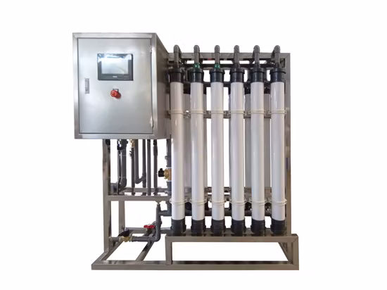 Wasseraufbereitungsanlage Ultrafiltrationsmembransystem 4000 Liter/Stunde UF-System