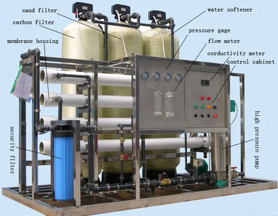Elektrodeionisations-EDI-Wassersystem 15 t/h