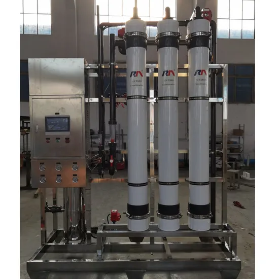 Fortschrittliches Ultrafiltrations-Wasserreinigungssystem für Haushalt und Industrie