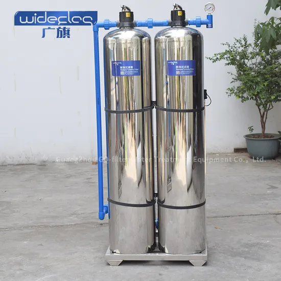 500L/H Ganzes Haus 304 Edelstahlgehäuse Wasserfilter Zentrale Ultrafiltration UF Membran Wasserreinigungssystem