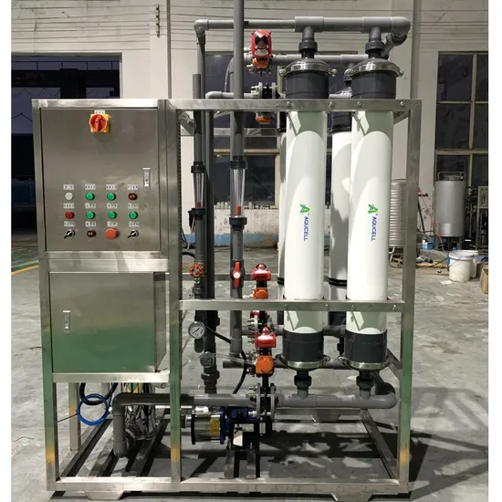 Kompaktes Ultrafiltrationssystem für saubere Trinkwasserversorgung